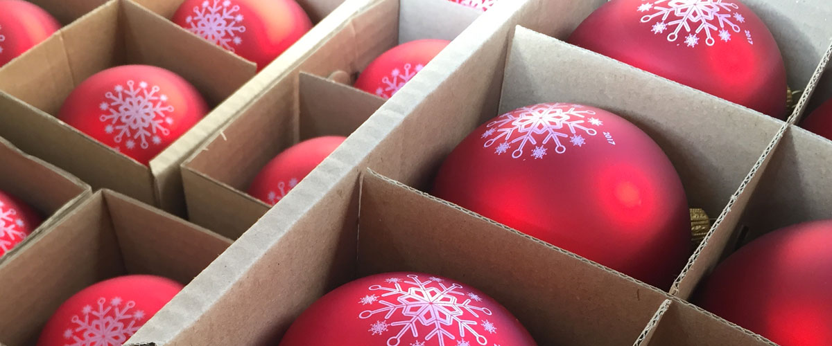 Gadget Natalizio: pallina di Natale personalizzata