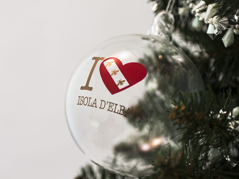 Palline Di Natale Personalizzate Vetro Gadget per eventi: palline di natale personalizzate