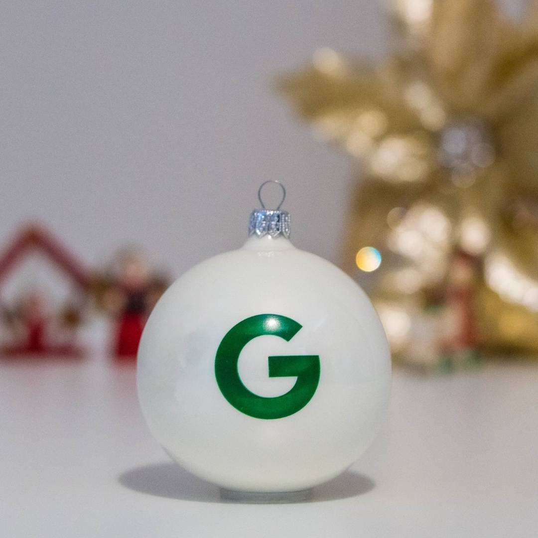Pallina di Natale Personalizzata - Gadget Aziendale - Regalo Aziendale - Groupon